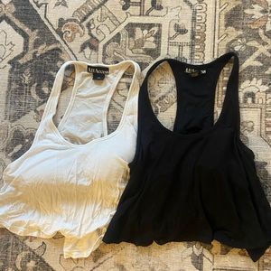Bandier All Access NYC crop tanks lot of 2